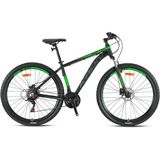 Kron XC 75 27.5 Jant V-Fren 21 Vites 19 Kadro Mat Siyah Neon Sarı Füme Dağ Bisikleti