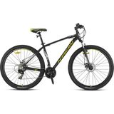 Kron Xc 75 27,5 Jant Bisiklet M.disc Fren & Shimano Kelebek Vites - Mat Siyah - Sarı