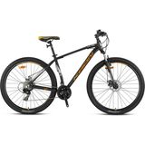 Kron XC 75 29 Jant Mekanik Disk Profesyonel Shimano Kelebek Vites Mat Siyah Turuncu Dağ Bisikleti