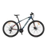 Kron XC 75 29 Jant MTB 15' -21 Vites M.Disc Mat Koyu LacivertBej-Neon Turuncu Bisiklet
