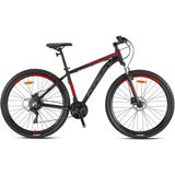 Kron XC 75 Hidrolik Disk Fren 29 Jant 21 Vites 18 inç Siyah Kırmızı Füme Dağ Bisikleti