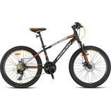Kron Xc 75 M. Disk 24 Jant Shimano Kelebek Vites Mat Siyah Turuncu Bisiklet