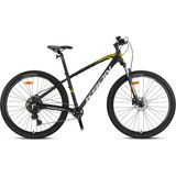Kron XC150 Pro 29 Hidrolik Disk Fren 19 Kadro 9 Vites Mat Siyah Sarı Dağ Bisikleti