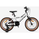 Kron XC50 16 Jant Çocuk Bisikleti Alüminyum Kadro V-Fren 4-7 Yaş - Gümüş