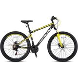 Kron XC75 26" Jant 17" Kadro 21 Vites M.Disc Fren Dağ Bisikleti - Siyah - Gri - Sarı