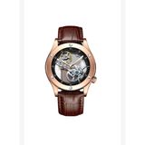 Kronen&Söhne KS3001 Bolt Carbon Rose Erkek Otomatik Mekanik Skeleton Kol Saati