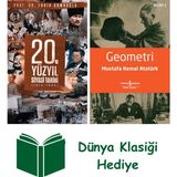 Kronik Kitap 20. Yüzyıl Siyasal Tarihi (Ciltli) + Geometri + Dünya Klasiği Hediye - Hayır