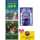 Kronik Kitap 6 Sınıf Okuma Seti 3 Kitap Futbolun Hikaye Hali-Keçi Çocuk-Düşlerimizdeki Evren Rozet Hediyeli