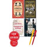 Kronik Kitap Alfa Kalem+Kuruluş+Yakın Tarihin Gerçek+Cumhuriyet’in Doğuşu+Atatürk Dünyası Ilber Ortaylı 4 Kitap
