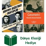 Kronik Kitap Dünyayı Değiştiren Mektuplar + Geometri + Dünya Klasiği Hediye - Hayır