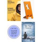 Kronik Kitap Evimiz Yanıyor - Krizdeki Bir Aileden ve Gezege... + Telefon Tutucu + Bir Kar Tanesi