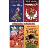 Kronik Kitap Gazi Mustafa Kemal Atatürk, Kınalı Serçe, Cumhuriyet'in Ilk Sabahı, Yıldızlara Yakın(4kitap)