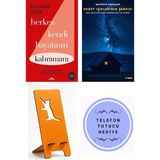 Kronik Kitap Herkes Kendi Hayatının Kahramanı - Gülcan Özer + Kuzey Işıklarının Şarkısı + Telefon Tutucu