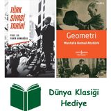 Kronik Kitap Türk Siyasi Tarihi + Geometri + Dünya Klasiği Hediye - Hayır