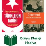 Kronik Kitap Türklerin Tarihi + Geometri + Dünya Klasiği Hediye - Hayır