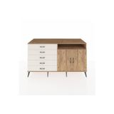 Kronos Konsol 2 Raflı 5 Çekmeceli 2 Kapaklı 176x59x99 Çam-Çam/Aytaşı