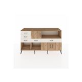 Kronos Konsol 2 Raflı 5 Çekmeceli 3 Kapaklı 176x59x99 Çam-Çam/Aytaşı