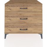 Kronos Şifonyer 3 Çekmeceli 88X59X80 Çam-Çam - Atlas Çam