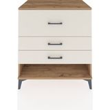 Kronos Şifonyer 3 Çekmeceli 88X59X96 Çam-Aytaşı - Atlas Çam