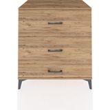 Kronos Şifonyer 3 Çekmeceli 88X59X96 Çam-Çam - Atlas Çam