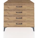 Kronos Şifonyer 4 Çekmeceli 88X59X80 Çam-Çam - Atlas Çam
