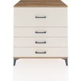 Kronos Şifonyer 4 Çekmeceli 88X59X96 Çam-Aytaşı - Atlas Çam