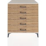 Kronos Şifonyer 5 Çekmeceli 88X59X96 Aytaşı-Çam
