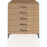 Kronos Şifonyer 5 Çekmeceli 88X59X96 Çam-Çam - Atlas Çam