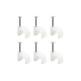 Kroşe 1 Numara Çelik Çivili 4 Mm (Kordon Kabloları İçin) 100\'lü Poşet Powermaster