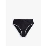 Kroşe Detaylı Yüksek Bel Bikini Altı