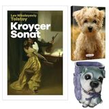 Kroyçer Sonat - Tolstoy ve Dekoratif Köpek Kalemlik - Neşeli Yüz Planlama Defteri