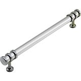 KRT İBİCO-955 Boru Çekmece Kulp 16CM Kulp Krom Yüzük Krom - 10'li Paket