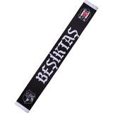Krtlyvs Beşiktaş Saten Atkı 11 26Y Unisex Siyah Renkli Taraftar Aksesuarı