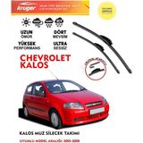 Kruger Chevrolet Kalos Sileceği Silgeç Silgi Takımı 2006 Model Araç Için (Aparatsız) Direk Montaj