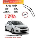 Kruger Citroen C-Elysee Cam Silecek Takımı (2012-2019)