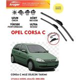 Kruger Corsa C Sileceği Silgeç Silgi Takımı 2000 Model Araç Için (Aparatsız) Direk Montaj