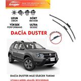 Kruger Dacia Duster 2018-2020 Arası Muz Silecek Seti Araca özel