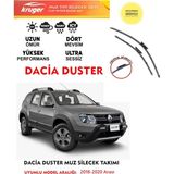 Kruger Dacia Duster Sileceği Silgeç Silgi Takımı Araç Için (Aparatsız) Direk Montaj 2018-2020 Arası