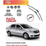 Kruger Dacia Logan Sileceği Silgeç Silgi Takımı 2015 Model Araç Için (Aparatsız) Direk Montaj