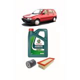 KRUGER FİAT UNO 70 S 70 SX 70 SXİE 1.4 İE YAĞ BAKIM SETİ 4L MAGNATEC MOTOR YAĞI + HAVA + POLEN FİLTRESİ