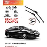 Kruger Fluence Muz Sileceği Takımı 2013 Model Toch ve Icon Paket Araç Için . (Aparatsız) Direk Montaj