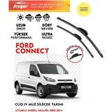 Kruger Ford Connect Sileceği Silgeç Silgi Takımı 2008 Model Araç Için (Aparatsız) Direk Montaj