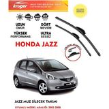 Kruger Honda Jazz Sileceği Silgeç Silgi Takımı 2003 Model Araç Için (Aparatsız) Direk Montaj