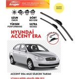 Kruger Hyundai Era Cam Silgeç Takımı 1.4 1.5 1.6 Motor (Aparatsız) Direk Montaj (2006-2012) Arası