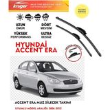 Kruger Hyundai Era Sileceği Silgeç Silgi Takımı 2008 Model Araç Için (Aparatsız) Direk Montaj