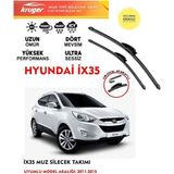 Kruger Hyundai IX35 Sileceği Silgeç Silgi Takımı 2014 Model Araç Için (Aparatsız) Direk Montaj