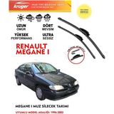 Kruger Megane 1 Sileceği Silgeç Silgi Takımı 2002 Model Araç Için (Aparatsız) Direk Montaj