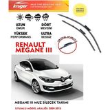 Kruger Megane 3 Ön Cam Muz Muz Sileceği Takımı 1.5 1.3 1.6 Motor Araç Için (Aparatsız) Direk Montaj
