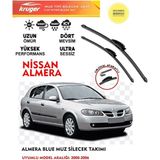 Kruger Nissan Almera Sileceği Silgeç Silgi Takımı 2005 Model Araç Için (Aparatsız) Direk Montaj