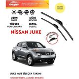 Kruger Nissan Juke Sileceği Silgeç Silgi Takımı 2011 Model Araç Için (Aparatsız) Direk Montaj